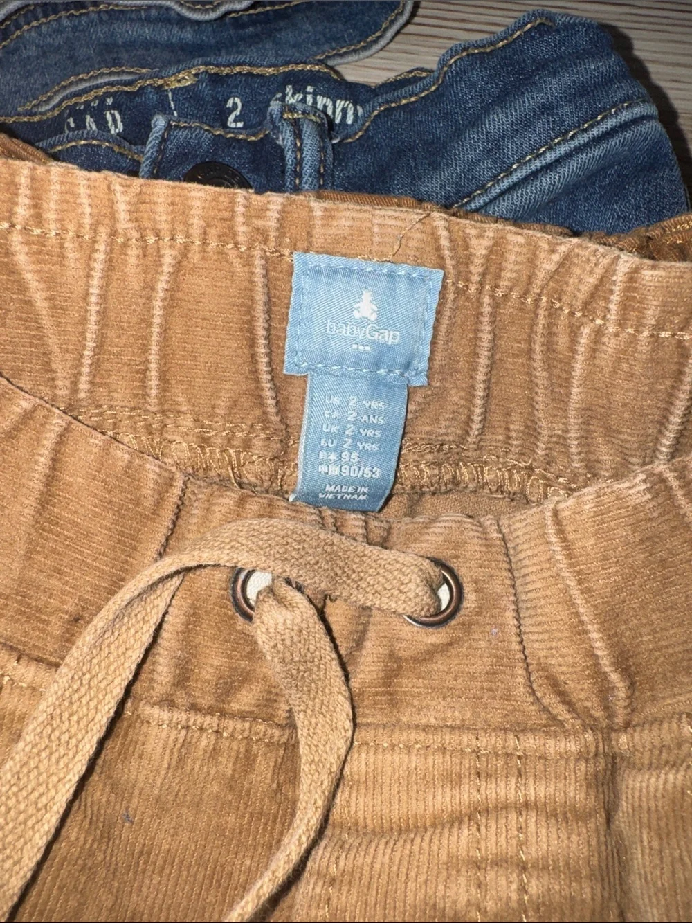 GAP Kids Jeans and Corduroy Pants - Blue and Brown
